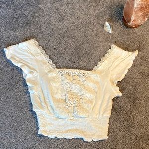 Urban Outfitters Lace Crop Top